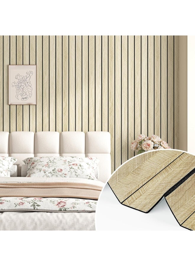 موثوقية التنبؤ ورق حائط من خشب البلوط قابل للنزع واللصق ورق لاصق ذاتي التماس زخرفي لخزائن المطبخ شرائح خشبية صناعية للجدران ورق حائط زخرفي مناسب للشقق لغرفة النوم - Image 3