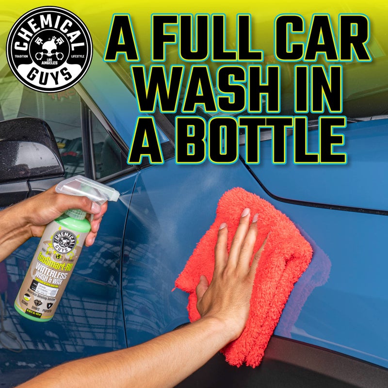 Chemical Guys WAC_707RU_16 EcoSmart Waterless Car Wash  Wax Ready To Use Safe for Cars Trucks SUVs Motorcycles RVs  More 16 fl oz - Image 2