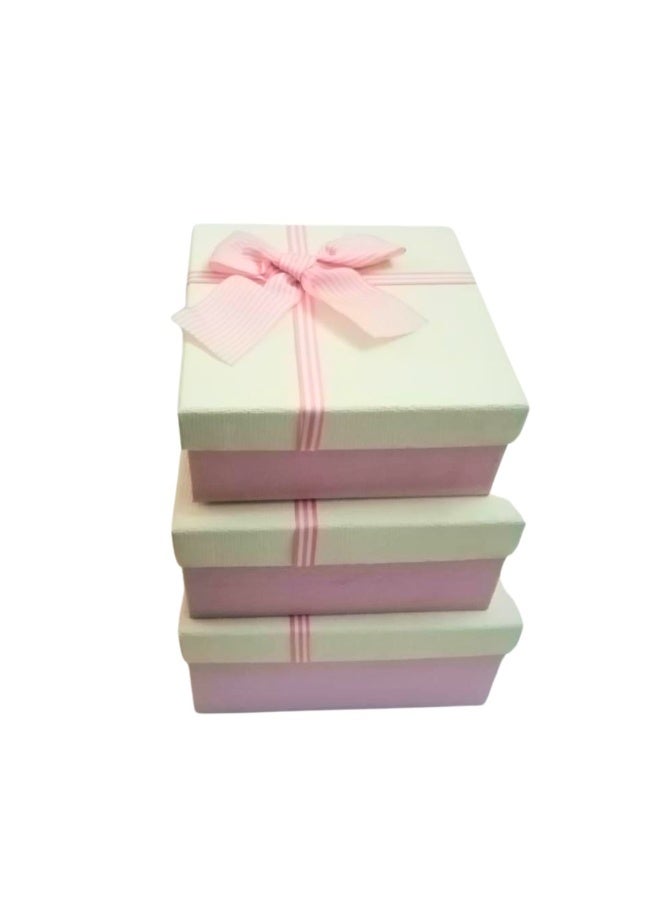 3-Piece Gift Box Set Modern  Elegant Design