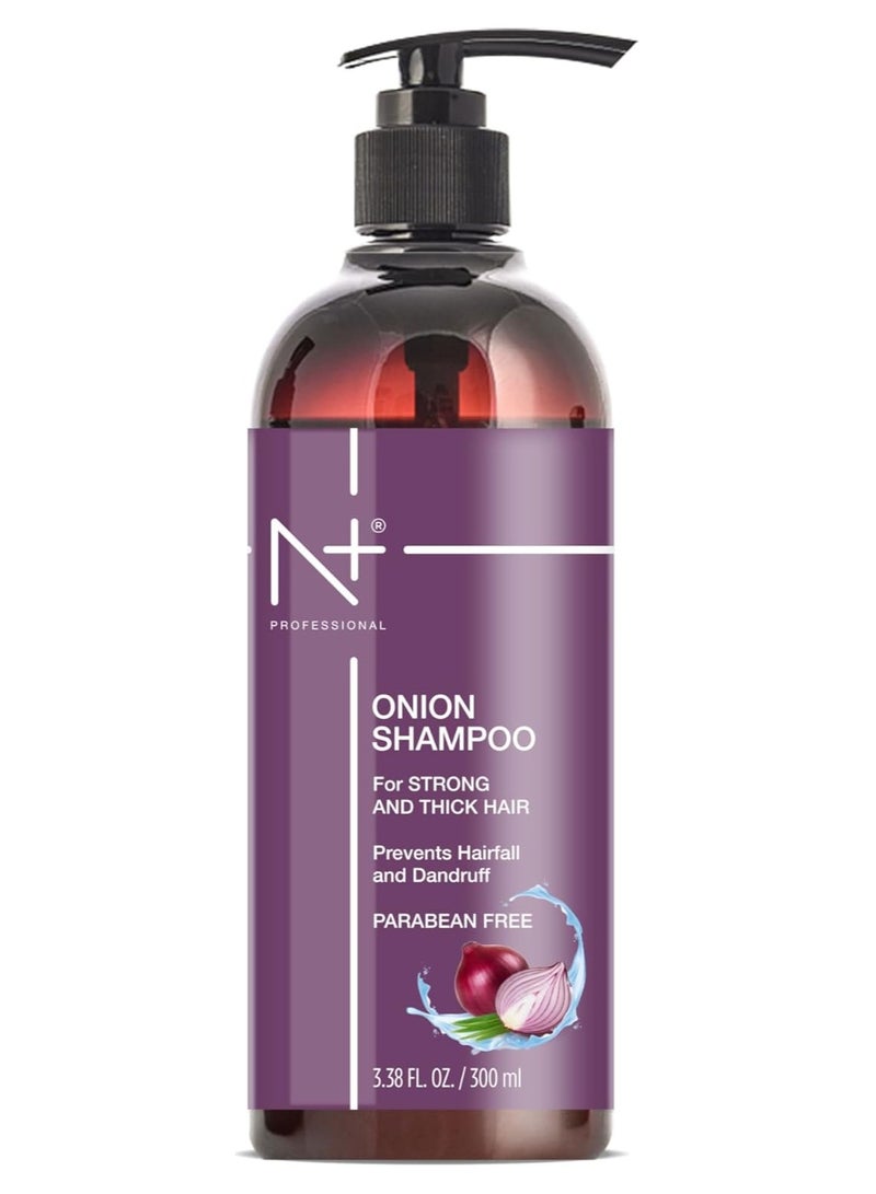 N+ Professional Onion Hair Care Shampoo 300 ml - Image 2