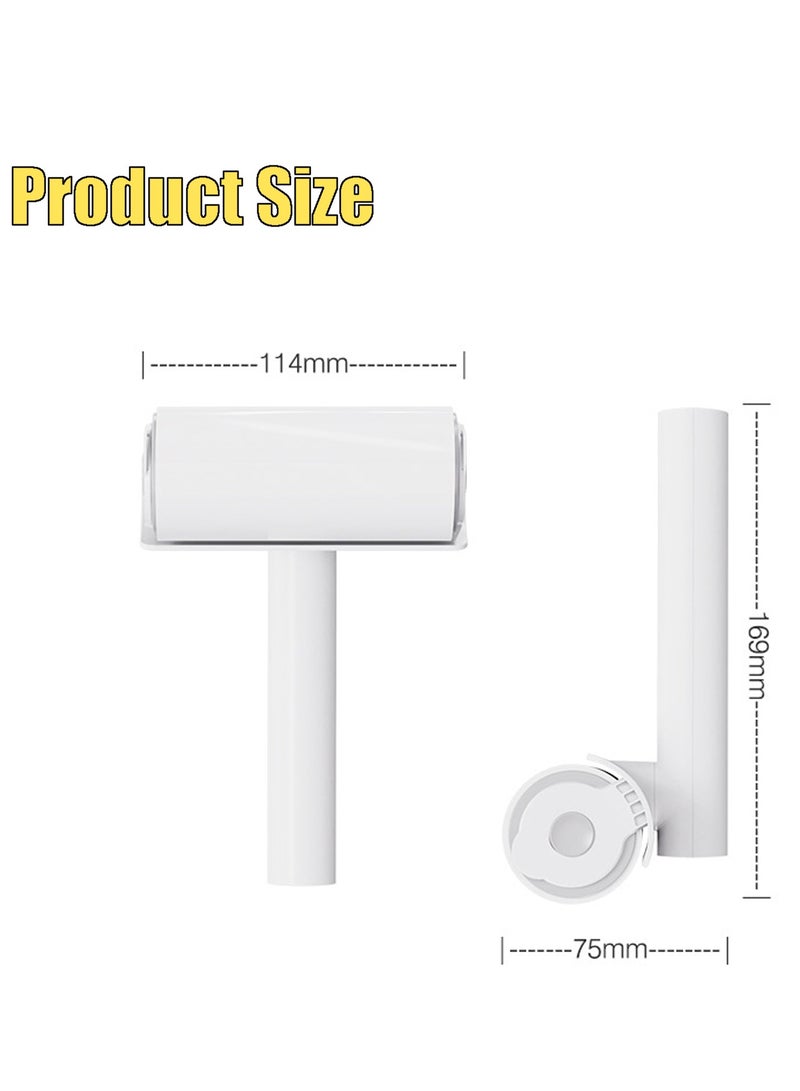 CMGTYYD Pet Hair Remover Roller,Reusable Hair Removal Brush for Dogs and Cats,Strong Adhesive Tape Self-Cleaning Remover to Clean Pet Fur from Carpet Furniture Rugs Bedding and Sofa - Image 2