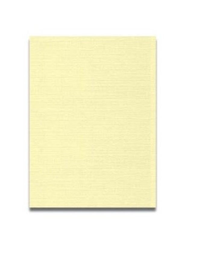Terabyte Classic Linen Paper, Cream Color, 21" x 29", 300gsm A4, 150 Sheets, Embossed Texture, 24 lb Weight - Image 3