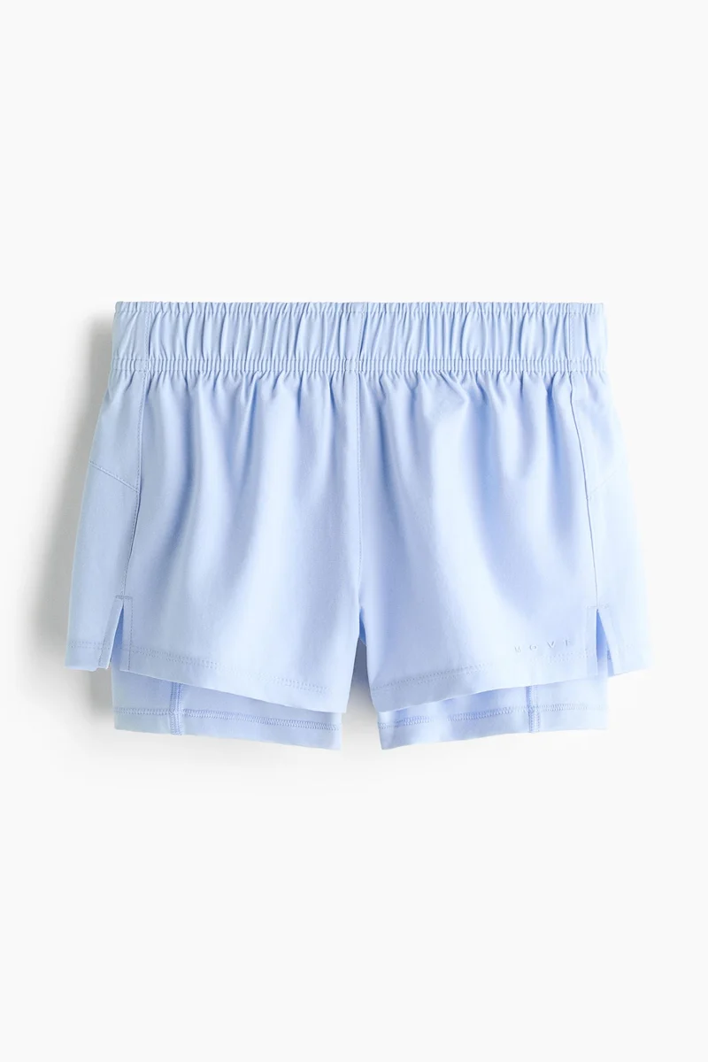 H&M Double-layered running shorts with DryMove™