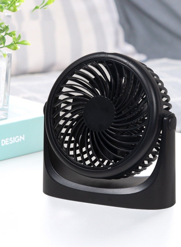 General Basics Air Circulator Fan, Desk Fan for Bedroom, Home and Office, With 90-Degree Tilt Head, 3 Speed Settings, Lightweight (350g), 15W x 19D x 10H  - Image 2
