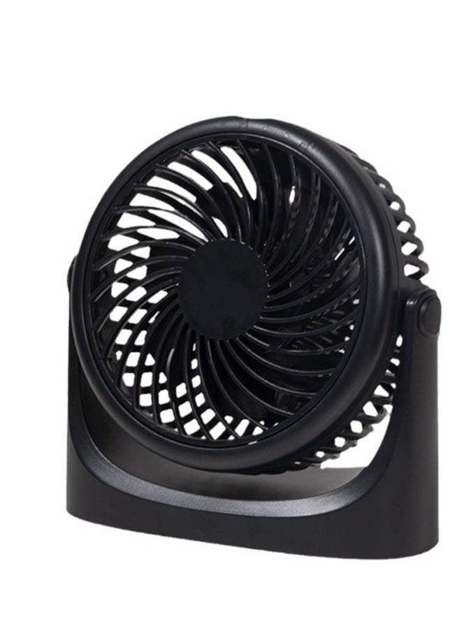 General Basics Air Circulator Fan, Desk Fan for Bedroom, Home and Office, With 90-Degree Tilt Head, 3 Speed Settings, Lightweight (350g), 15W x 19D x 10H  - Image 1