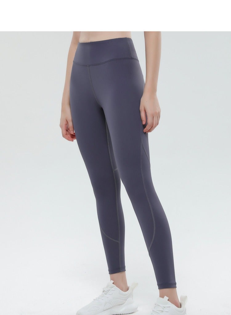 Solid Stretch Yogo Pants Grey - Image 1