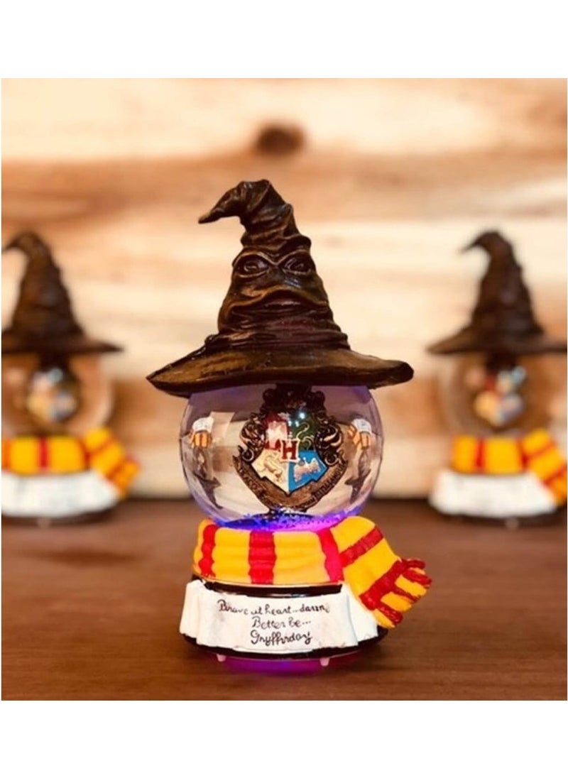 Keyfim Shop Harry Potter Hogwarts HP Melody Lighted Snow Globe  - Image 1