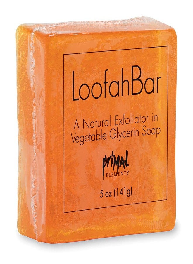 Primal Elements Sunrise Sunset Loofah Bar Soap, 5 Ounce - Image 1