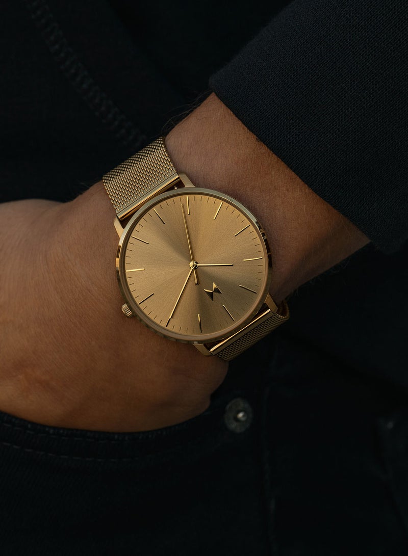 MVMT ساعة يد رجالية أنالوج دائرية الشكل من الستانلس ستيل 28000213-D - 42 ملم - Image 4