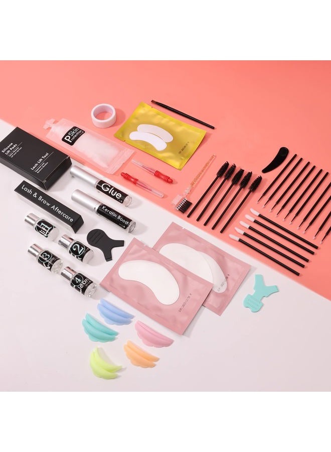 Libeauty (Kit) - 5 Minutes Lash Lift Kit, Lash Lifting Kit, Brow Lamination Kit, DIY Lash Lift At Home, Eyelash Perm With Strong Glue(lash lift kit) - Image 3