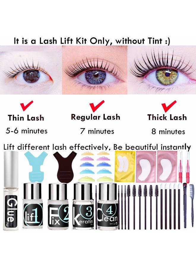 Libeauty (Kit) - 5 Minutes Lash Lift Kit, Lash Lifting Kit, Brow Lamination Kit, DIY Lash Lift At Home, Eyelash Perm With Strong Glue(lash lift kit) - Image 2
