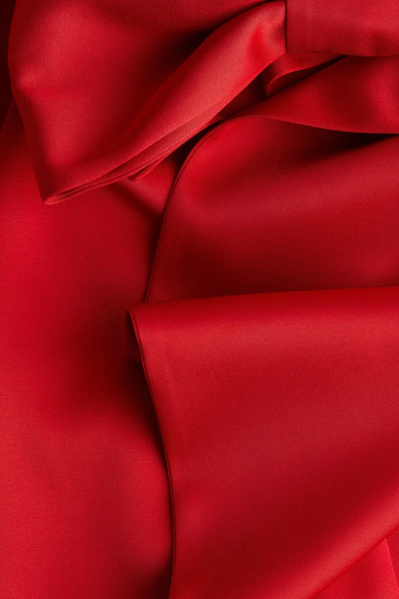 H&M Bow-detail one-shoulder top