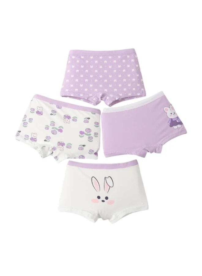 بيداني Pure Cotton Soft Comfort Panties – 4 PC Girl
