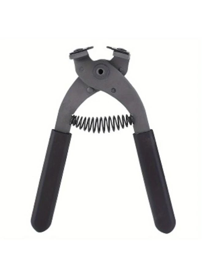 Leather Hole Punch Pliers 4 Prong Easy Grip Faux Leather Tool For Belts Straps DIY - Image 5