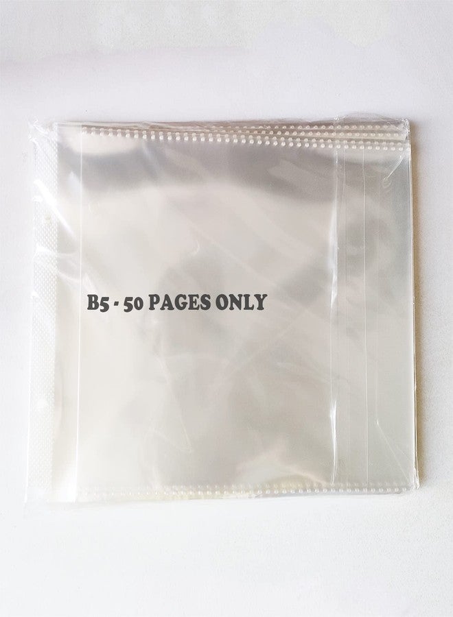 NILSTOREY Greeting Card Organizer B5 Size Pocket Sleeves (B5 Page only (50pages)) - Image 1