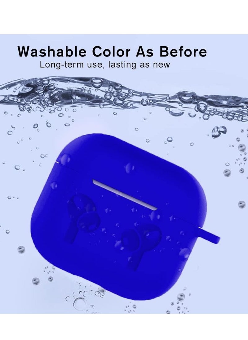 MIGOFAST - Airpods 3 Case Cover Silicone with Clip, Airpods 3 Case 2021 3rd Generation  Blue - Image 1