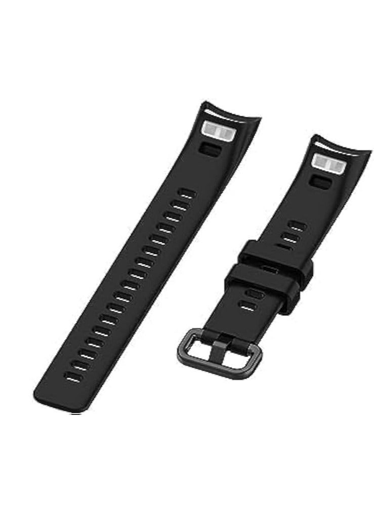 ten.tech Compatible for Honor Band 5/Honor Band 4 Strap, Soft Silicone Sport Wristband Adjustable Accessory Bracelet Replacement Band for Honor Band 5/Band 4 - Image 2