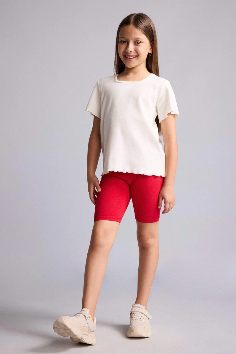 ديفاكتو Girl Biker Short Leggings