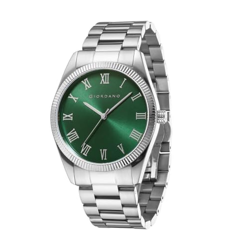 Giordano Classic Formal Analog Watch for Men with Stainless Steel Strap and Roman Numeric Indices -GZ-50112 - Image 1
