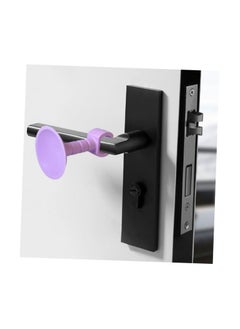 Generic 6pcs Silicone Door Stopper Gate Hold-Open Door Catch Child Proof Door Handle Anti Collision Door Buffer Silicone Bumpers Door Suction No Punching Anti-Collision Door  - Image 2