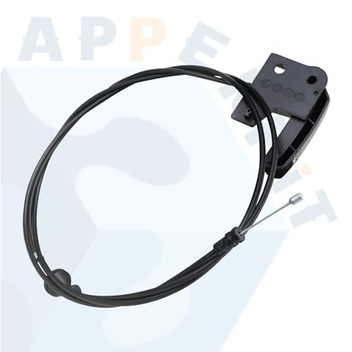 APPERFiT Hood Latch Release Cable with Handle Lever 912-014 15769412 15741109 Compatible with 1995-2000 Chevy GMC C1500 C2500 C3500 K1500 K2500 K3500 Suburban Tahoe Yukon Escalade Hood Parts - Image 4