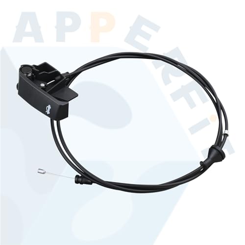 APPERFiT Hood Latch Release Cable with Handle Lever 912-014 15769412 15741109 Compatible with 1995-2000 Chevy GMC C1500 C2500 C3500 K1500 K2500 K3500 Suburban Tahoe Yukon Escalade Hood Parts - Image 3