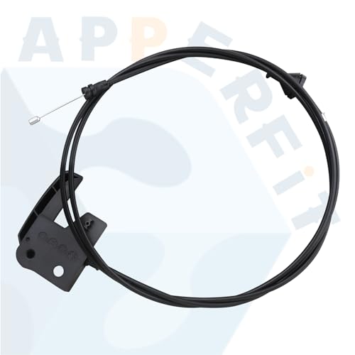 APPERFiT Hood Latch Release Cable with Handle Lever 912-014 15769412 15741109 Compatible with 1995-2000 Chevy GMC C1500 C2500 C3500 K1500 K2500 K3500 Suburban Tahoe Yukon Escalade Hood Parts - Image 2
