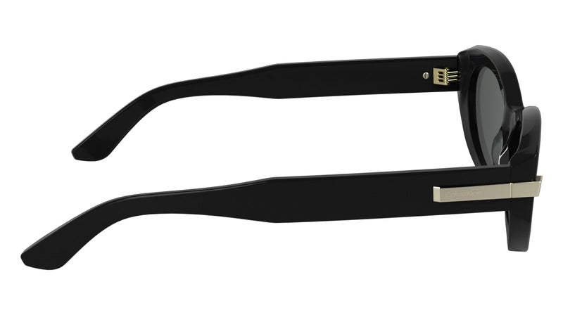 CALVIN KLEIN إطار كامل من الأسيتات نظارات شمسية كالفن كلاين Ck25502S N 5417 (001) أسود - Image 5