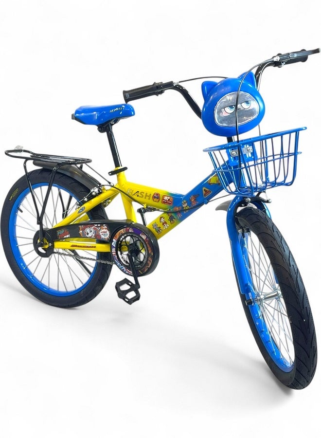 فلاش دراجة اطفال ولادي فيها اصوات وانوار من فلاش - لون ازرق - مقاس 20 من 8 سنوات ل12 سنوات - الوكيل الرسمية في مصر المنتج GTG TOYS - Image 1