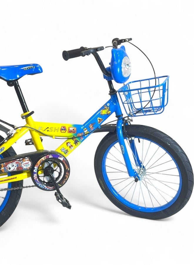 فلاش دراجة اطفال ولادي فيها اصوات وانوار من فلاش - لون ازرق - مقاس 20 من 8 سنوات ل12 سنوات - الوكيل الرسمية في مصر المنتج GTG TOYS - Image 4