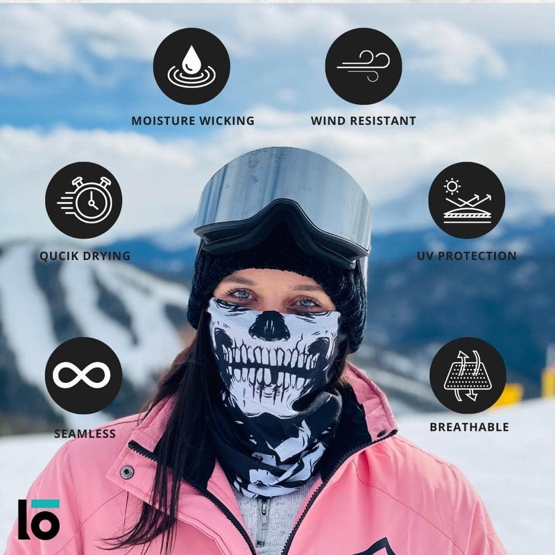 lowercase Store lowercase Face Cover for Men Full Face Mask Helmet Accessories Bike Mask Cycling Accessories for Men Bike Riding Accessories (Pack Of 5) - Image 4