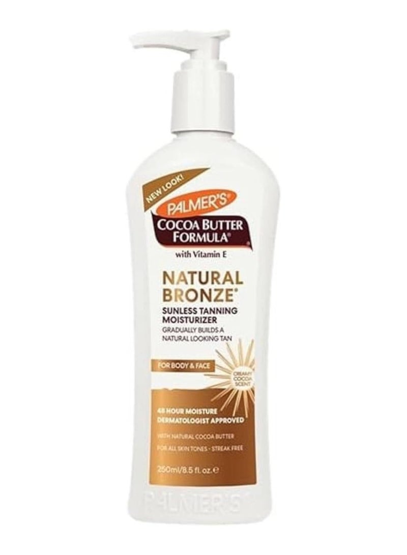 PALMER'S Palmers Cocoa Butter Natural Bronze Body Lotion For Unisex 8.5 oz - Image 1