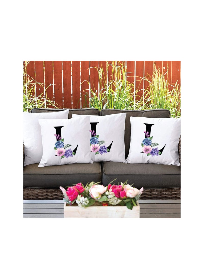 PRINTSHOP4ME Cushion Cover with Filler with Your Favorite Letter in the Alphabet Printed -Give as a Gift to a Friend or Loved one  - Image 5