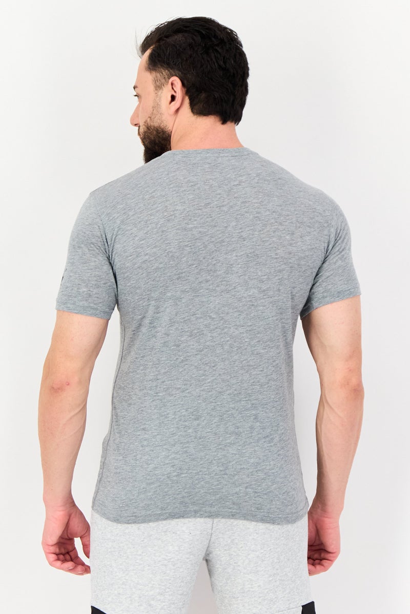 PUMA Men Sportswear Fit Short Sleeve Outdoor T-shirt, Grey - Image 3