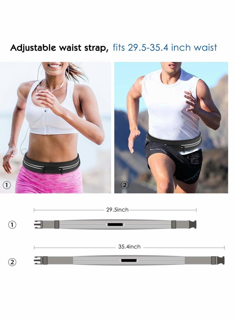 KASTWAVE Sports Running Belt, Unisex-Adult Hip Sport Belt, Storage Running Waist Pack - Image 2
