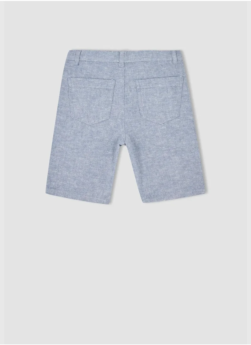 ديفاكتو Double Side Pockets Bermuda Short