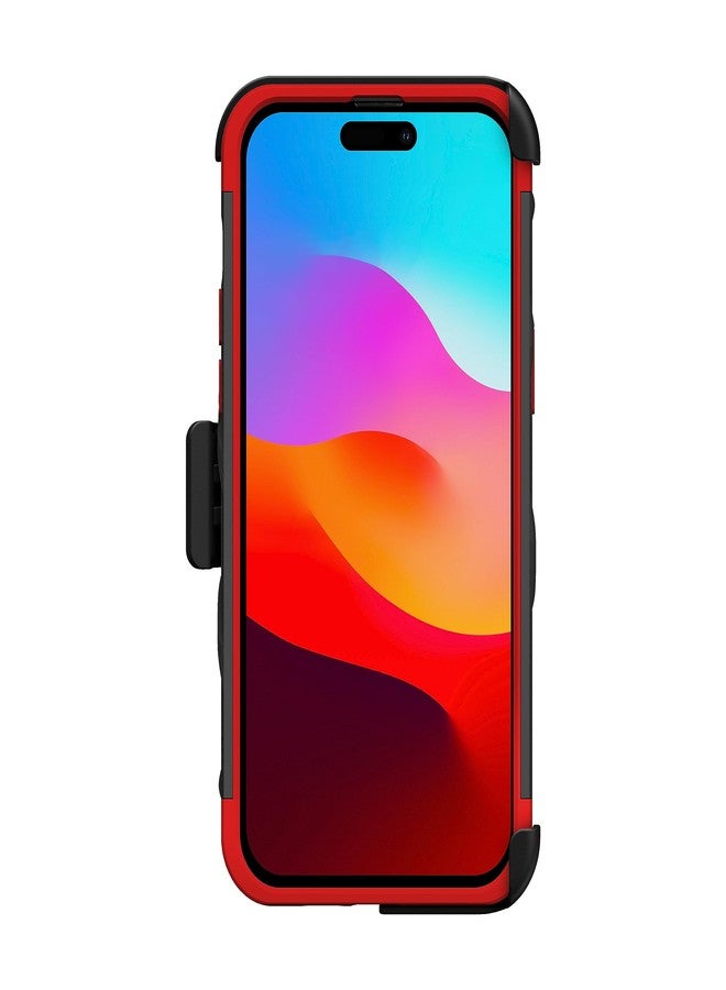 HHYOOSOO 2 Pack Replacement Belt Clip Holster for OtterBox Defender Series Case Apple iPhone 15 ProMax(iPhone 15 ProMax/6.7") - Image 4