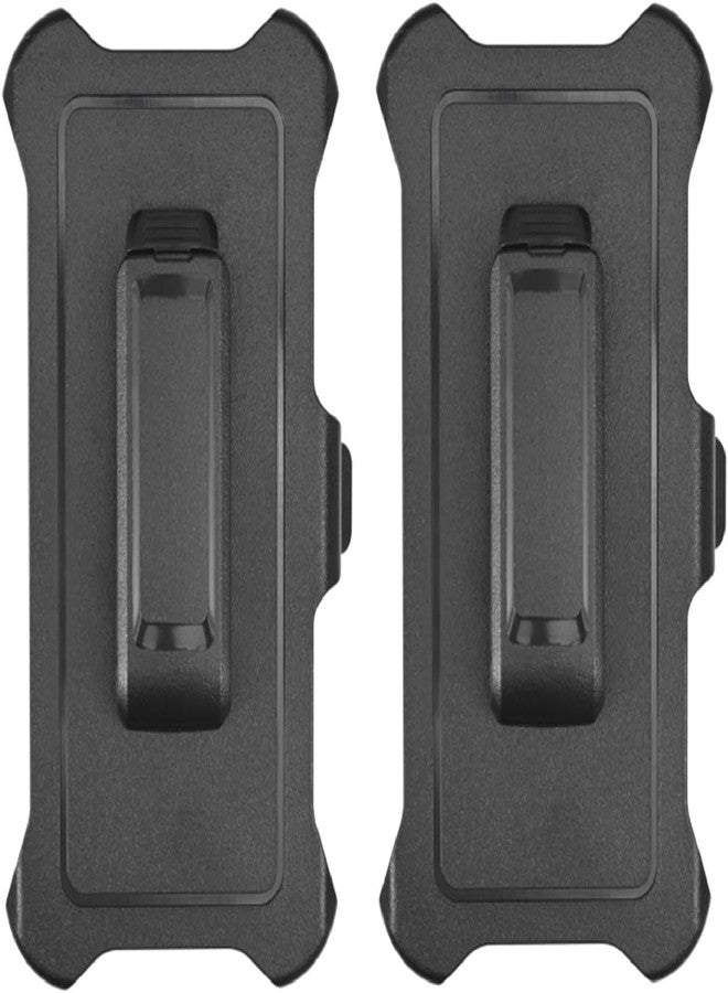 HHYOOSOO 2 Pack Replacement Belt Clip Holster for OtterBox Defender Series Case Apple iPhone 15 ProMax(iPhone 15 ProMax/6.7") - Image 1