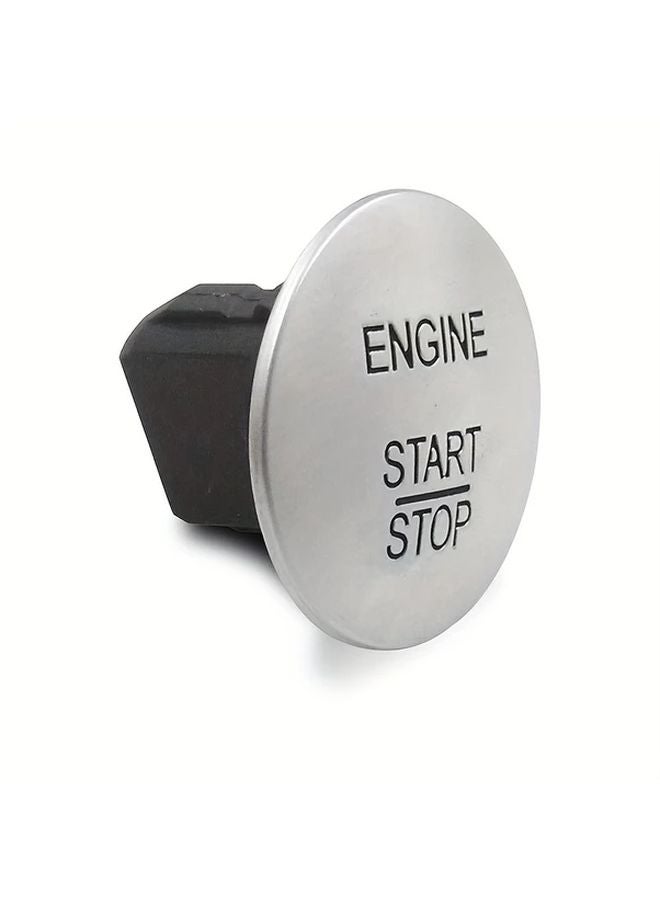 زر تشغيل وإيقاف محرك السيارة الفضي البديل لمرسيدس بنز - Image 1