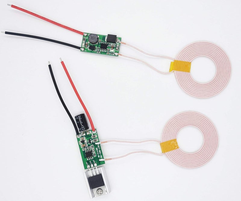 Taidacent 12V Power Supply 5mm 12V1A Output Wireless Charging Module Wireless Power Supply Module (12V1A 5mm) - Image 1