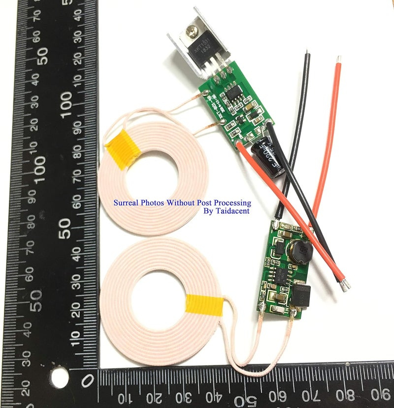 Taidacent 12V Power Supply 5mm 12V1A Output Wireless Charging Module Wireless Power Supply Module (12V1A 5mm) - Image 3