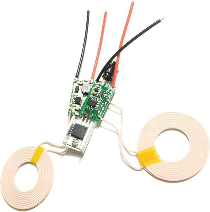 Taidacent 12V Power Supply 5mm 12V1A Output Wireless Charging Module Wireless Power Supply Module (12V1A 5mm) - Image 2