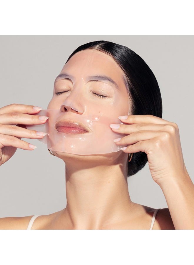 Karuna Skin - COLLAGEN Face Mask Sheets, Hydrogel 2-Piece Facial Mask, Age-Defying, Hydrating, Rejuvenating & Moisturizing Skin Care Essential That Targets Fine Lines & Wrinkles, 4 Packs - Image 2