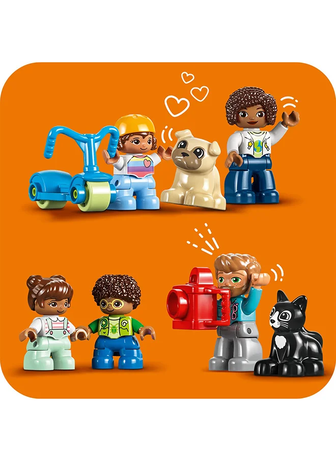 LEGO Duplo Town 3In1 Family House 10994 Building Toy Set; Educational Toy For Toddlers Aged 3+ That Lets The Whole Family Build, Play And Learn (218 Pieces)