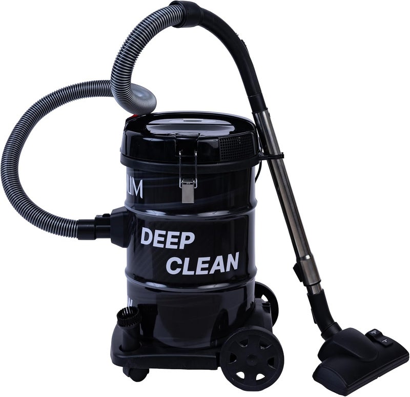 Platinum VC-8325 Drum Vacuum Cleaner with Additional Hose- 21 L- 2200 W- Black and Grey - Image 1