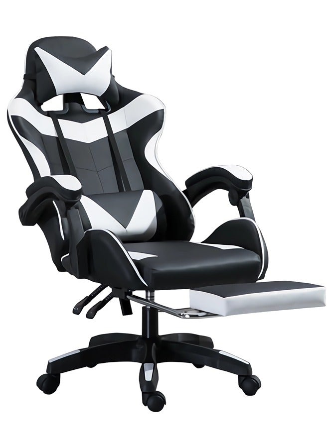 VINNYSEN Gaming Chair Computer Chair Ergonomic High Back Gaming Chairs Reclining & Height Adjustable Computer Chair 360° Rotation with Neck and Lumbar Support  - Image 1