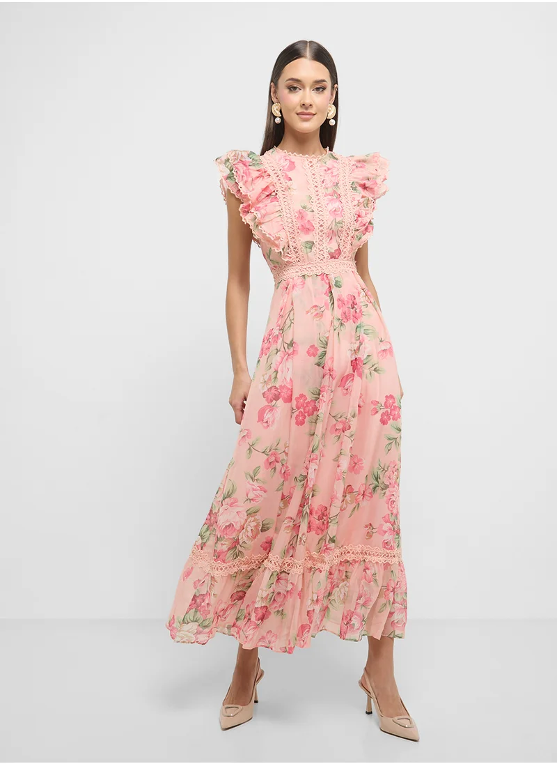 ELLA Floral Print Dress