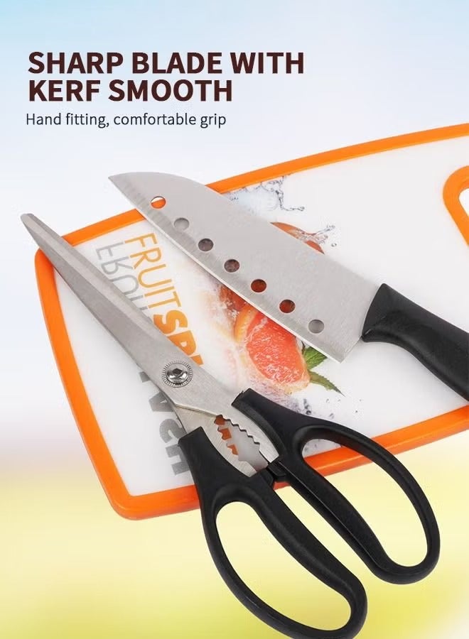 MIXDE Portable Outdoor Utensil Kitchen Set, Camp Kitchen Cooking Utensil Set, Cookware Kit and Chopping Board, Scissors & Camp Knife, Grill Supplies or Camping, Hiking, Travel - Image 2