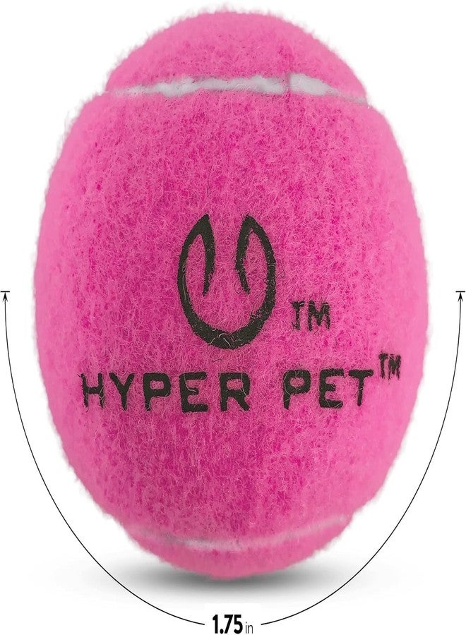 Hyper Pet MINI Tennis Balls for Dogs (Safe Dog Ball Tennis Balls for Exercise & Training) Interactive Toys work with Hyper Pet K9 Kannon MINI Dog Ball Launcher - 4 Pack Pink - Image 2