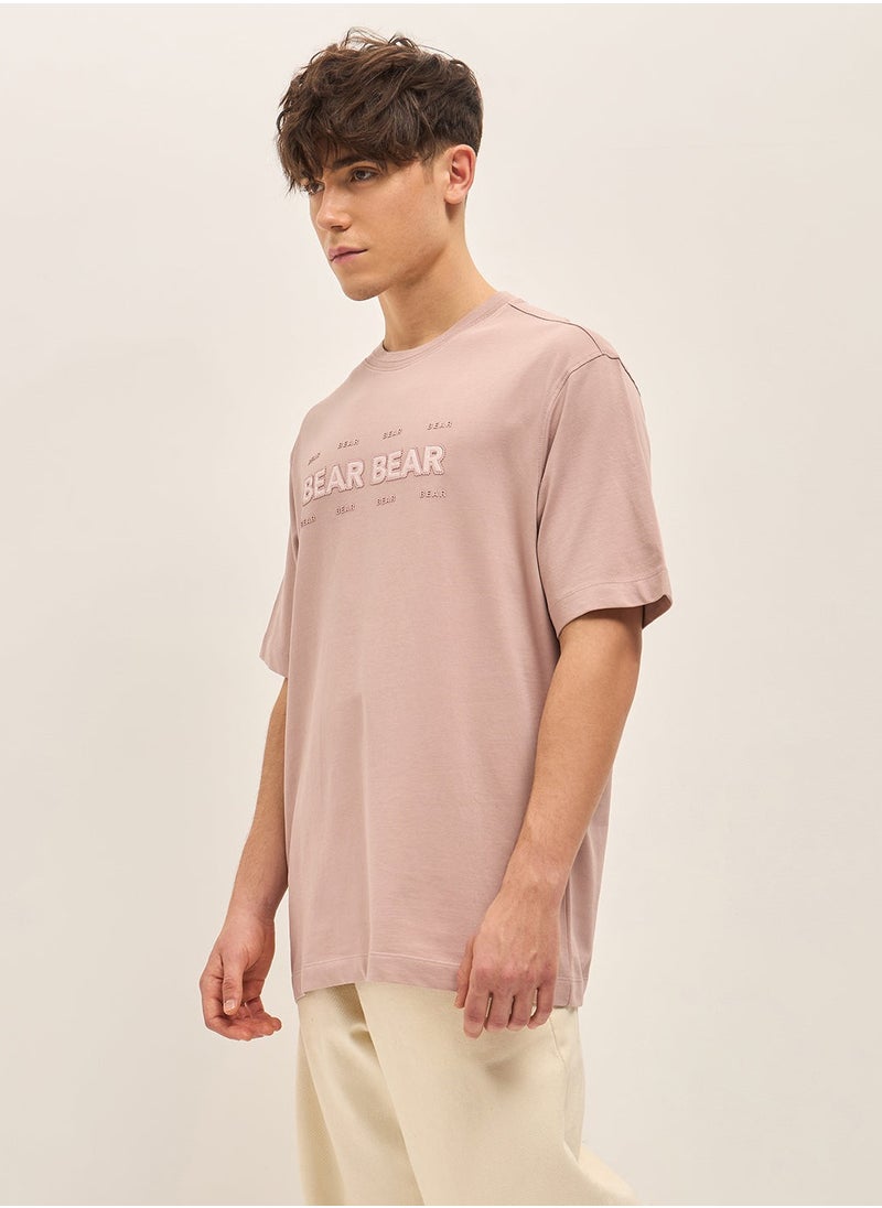 THE BEAR HOUSE Men’s Cotton T-Shirt – Soft, Breathable & Comfortable, Perfect for Casual Wear, Ideal for Everyday & Summer Wear  - Image 1